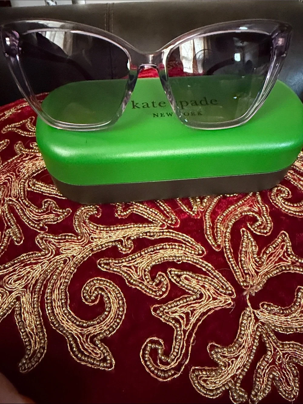 kate spade transparent cat
